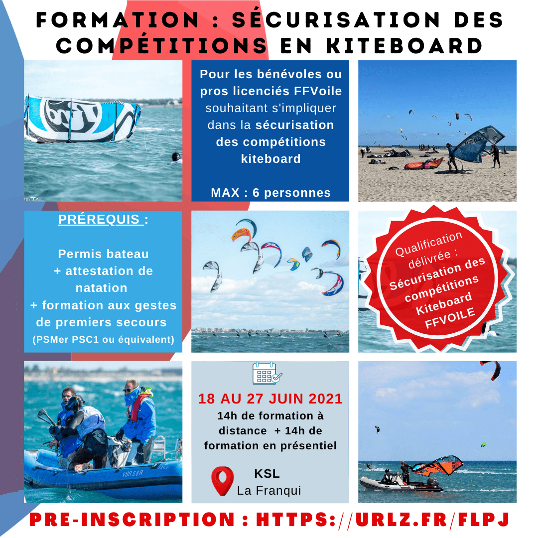 Formation Sécurisation des compétitions de Kiteboard