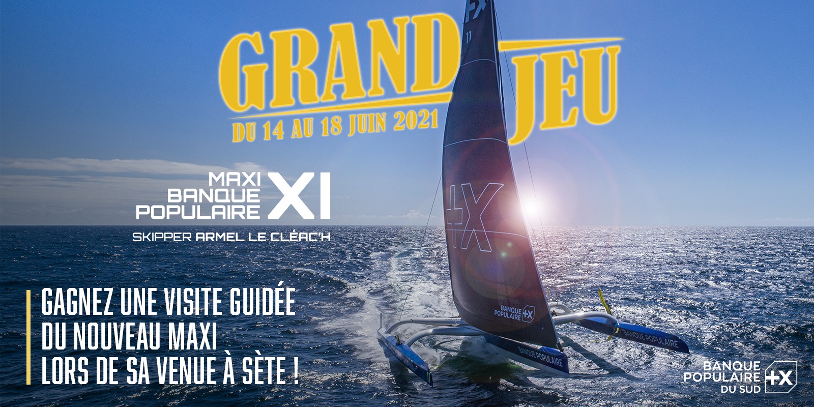 You are currently viewing Jeu concours – visite guidée Maxi Trimaran lors de sa venue à Sète le 26 juin 2021