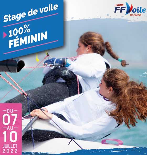 You are currently viewing Un stage de voile  100% féminin au Cercle de Voile de Marseillan