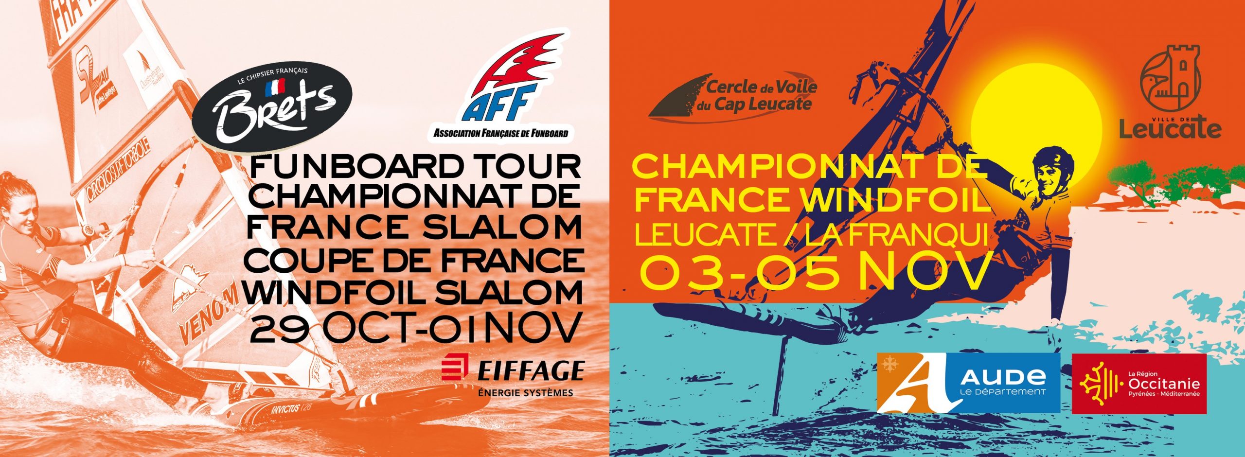 You are currently viewing Championnat de France Windfoil et AFF Funboard Tour 2022