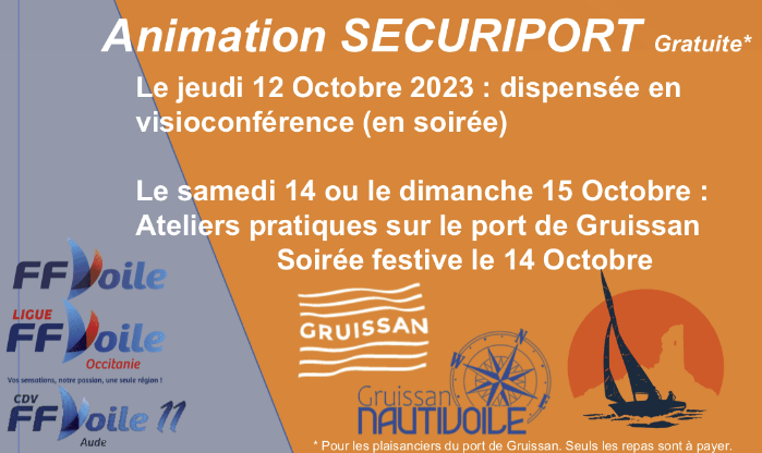 You are currently viewing Formation du YC Gruissan – Naviguer en toute sécurité