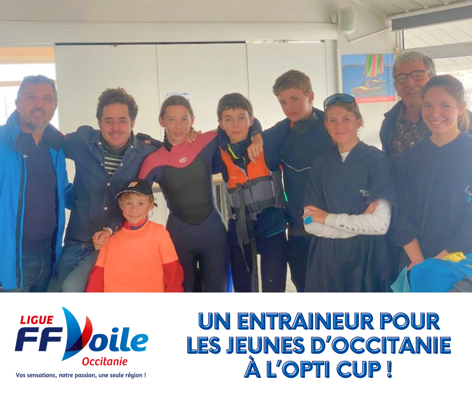 You are currently viewing Un entraineur pour les jeunes d’Occitanie à l’Opti Cup