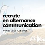 Lire la suite à propos de l’article Nous recrutons un(e) alternant(e) en communication