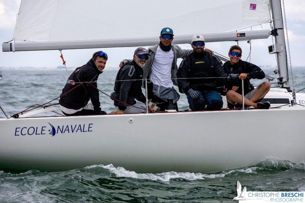 L’Équipage de Damien Iehl brille sur le Championnat du Monde J80 à La Rochelle