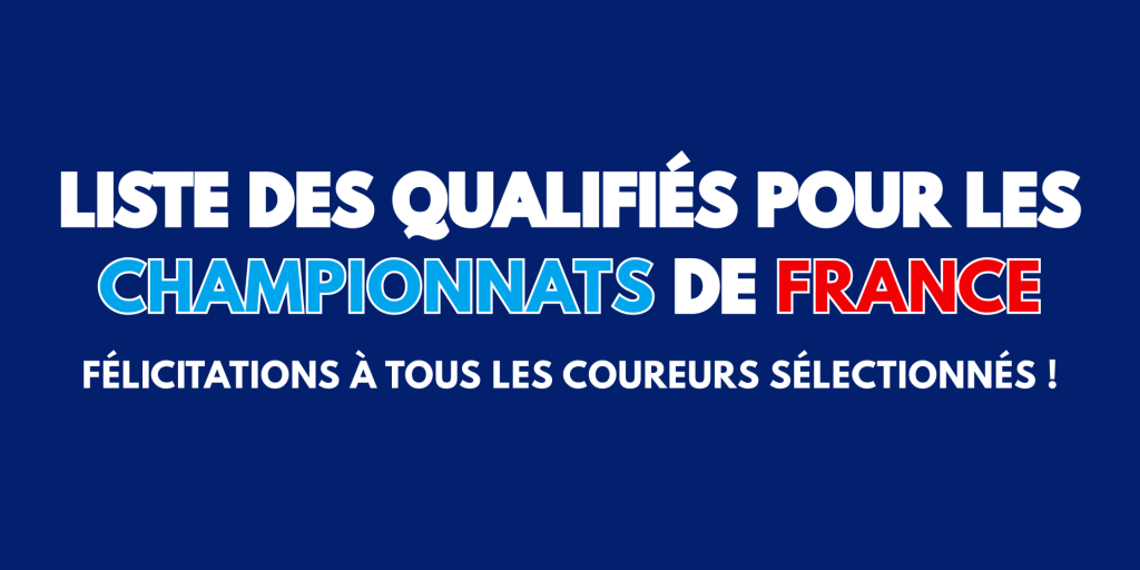 Qualifiés aux Championnats de France 2025