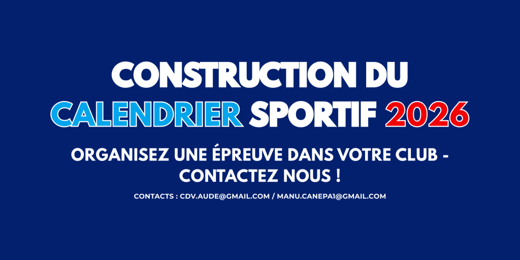 Construction du calendrier sportif 2026