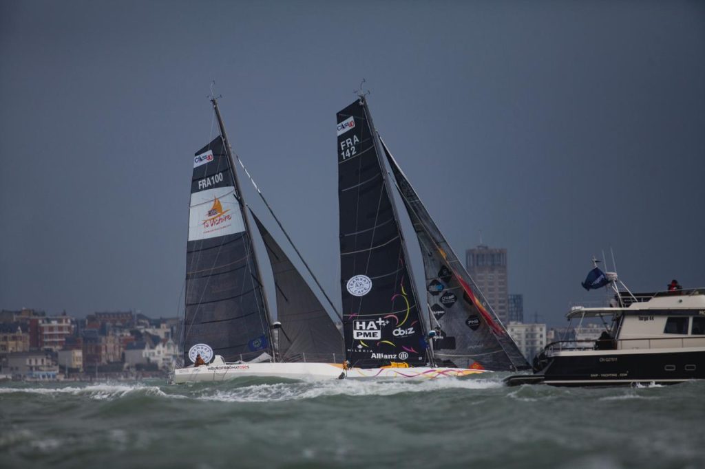Transat Café l’OR : L’équipage de Louis TORREILLES fait front avant l’escale à La Corogne