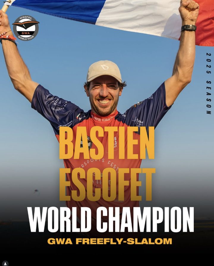 Bastien Escofet sacré champion du monde de freefly-slalom